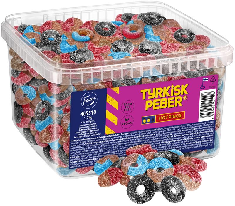 Tyrkisk peber hot rings