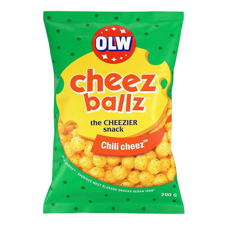 Cheez Ballz Chili Cheez 200g