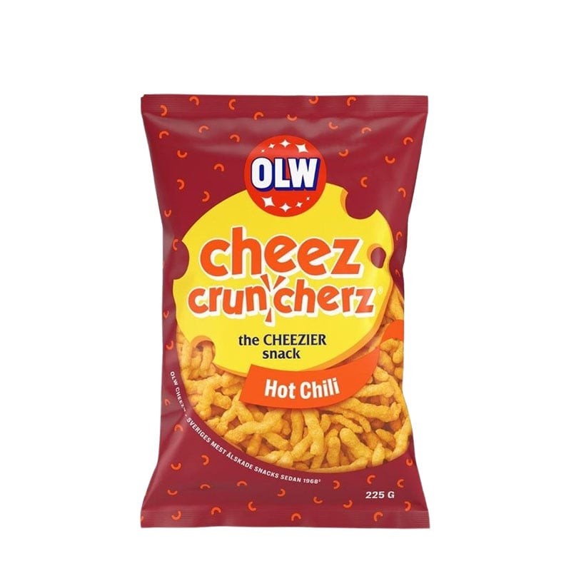Cheez Cruncherz Hot Chili 160g