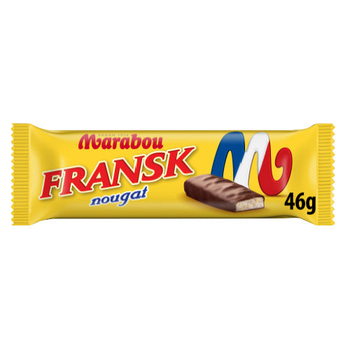 Marabou Fransk Nougat Dubbel 46G