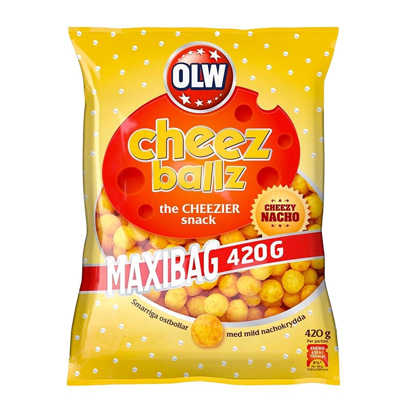 Cheez Balls Cheezy Nacho 420g