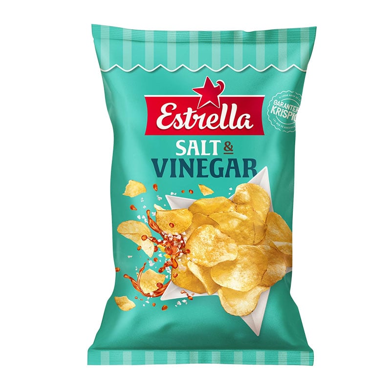Salt & Vinägerchips 175g