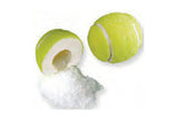 Stora gula tennisbollar