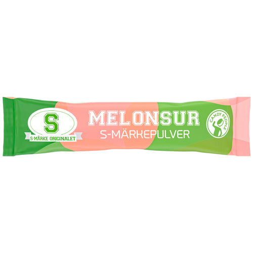 S-märke pulver melonsur