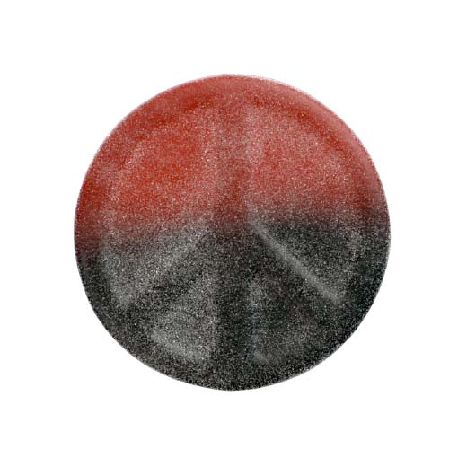 Peacemärke jordgubb/lakrits