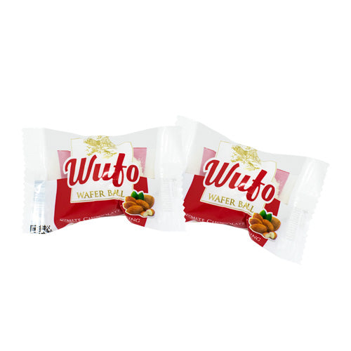 Wufo wafer ball cream almond