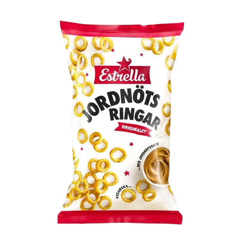 Jordnötsringar 175g