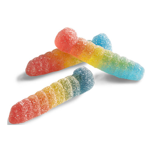Rainbow worms sour