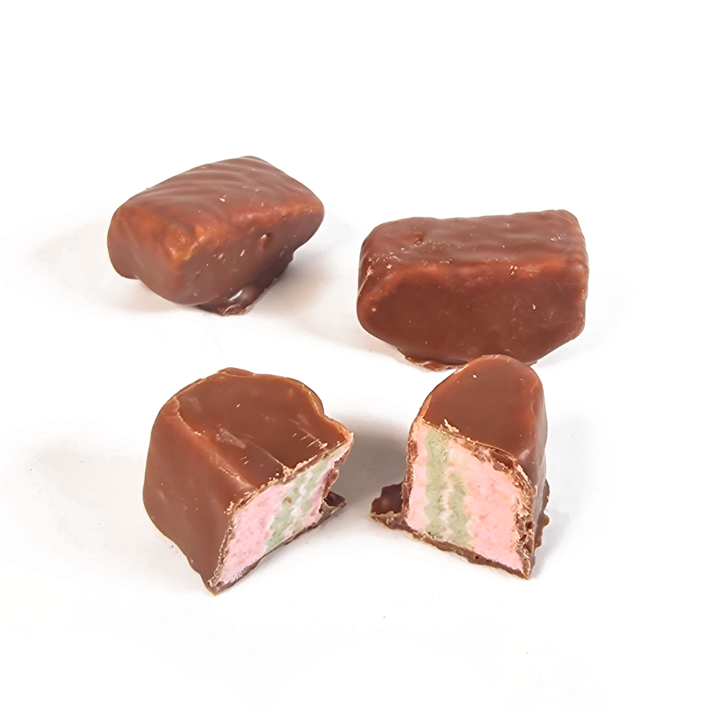 Chokodoppad marshmallow jordgubbar