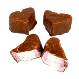 Chokodoppad marshmallow hjärtan