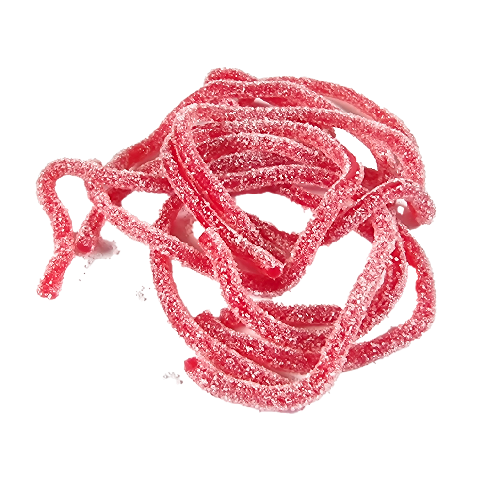 Spaghetti sur jordgubb