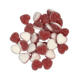 Sour red hearts