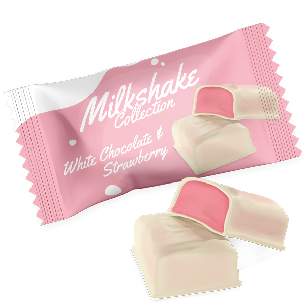 Milkshake white choc&strawberry