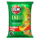 Dill & Gräslökchips 450g
