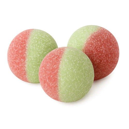 Pulverbollar sur vattenmelon